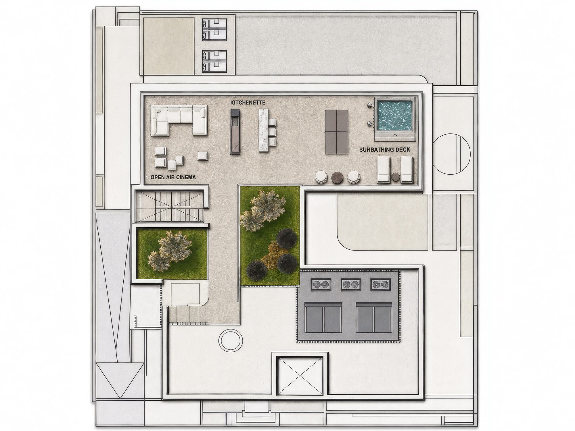 Villa Senna floor plan I
