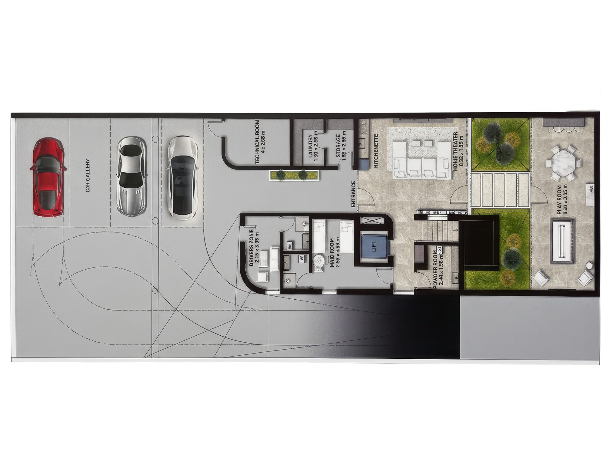 Villa Senna floor plan IV